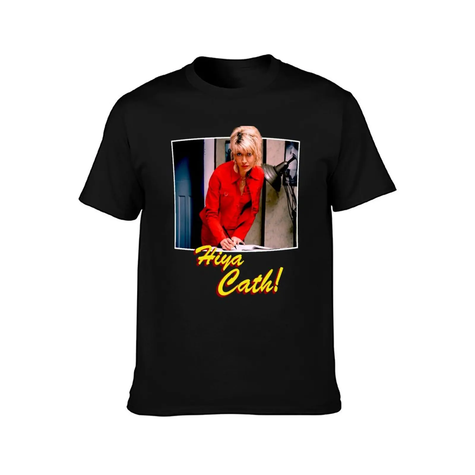 Hiya Cath!_quot_ Nighty Night - Jill Tyrell Julia Davis Vintage T-Shirt Summer Holiday T-Shirt