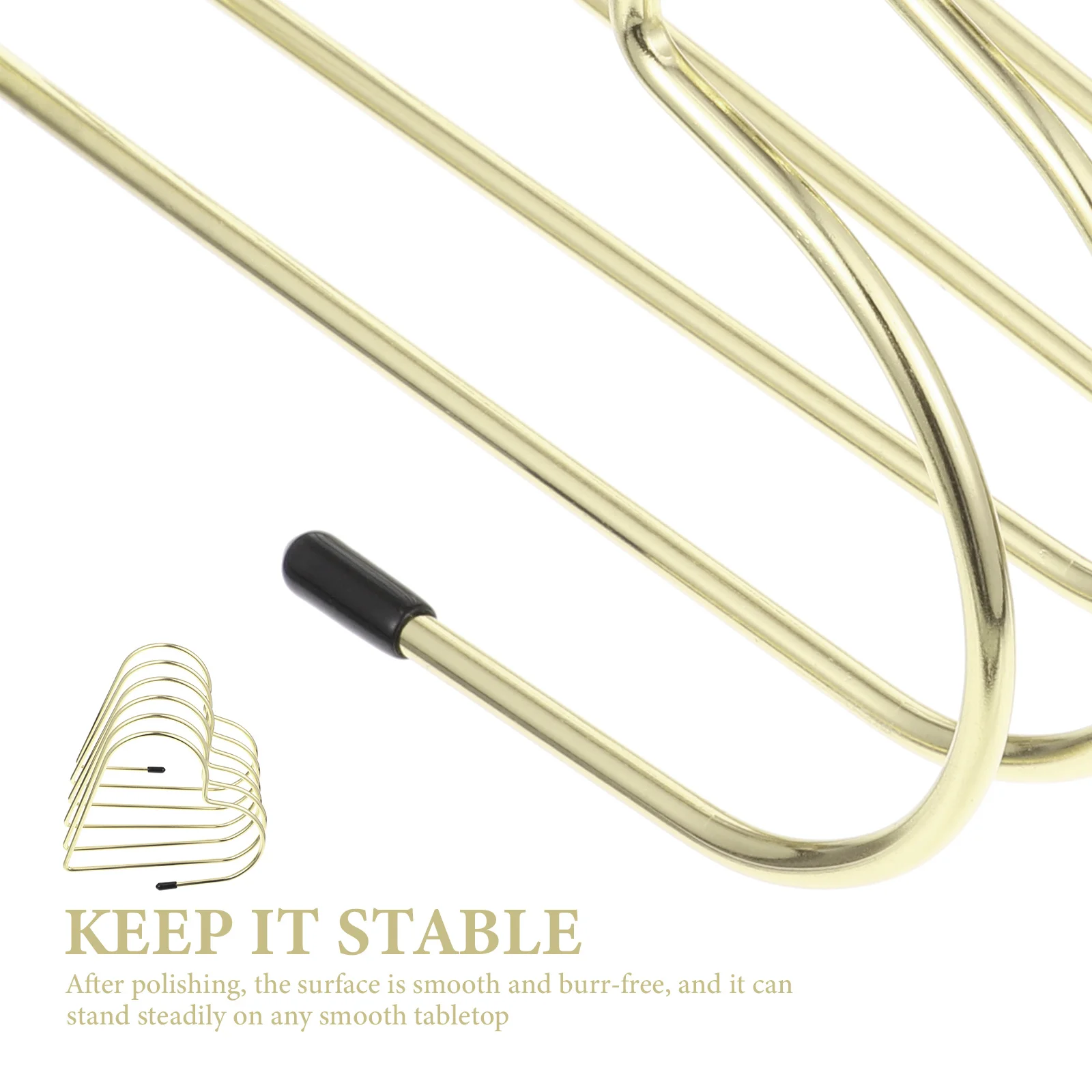 

Delicate Book Organizer 1 Piece Stylish Desktop Bookend Iron Made Wear-Resistant Book Fixing Rack for Bedroom Study Decor