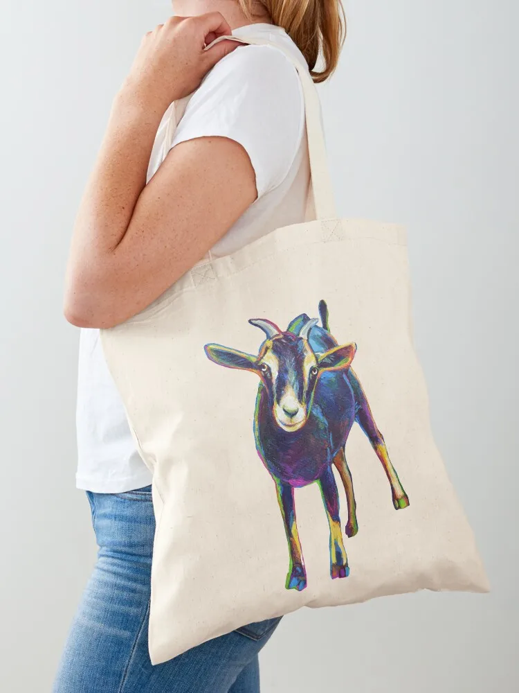 

Gertie the Goat, Star of the Show Tote Bag reusable grocery bags hand bag shopping bag tote