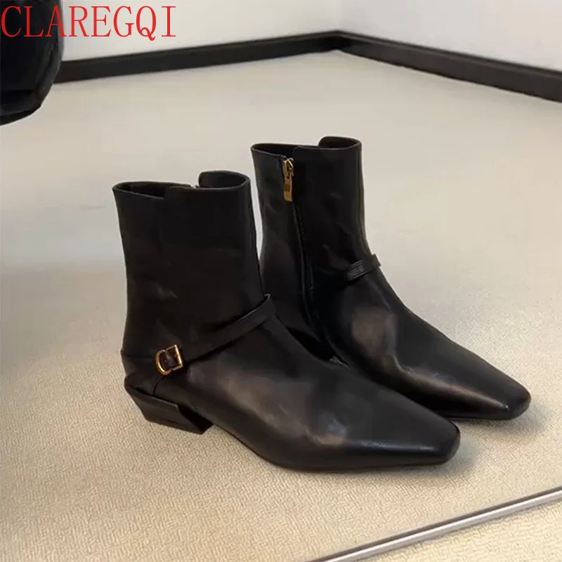 bottes-en-cuir-de-vachette-a-la-mode-tres-populaires-en-automne-style-retro-et-confortables-bottines-noires-pour-femmes-bottines-a-talons-bas-pour-femmes