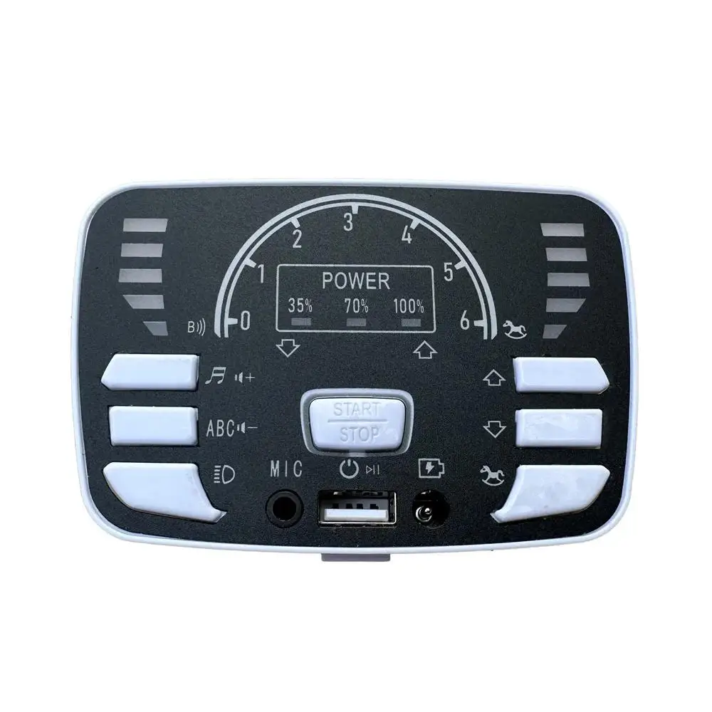 VitalKos ZK906 2.4 グラム Bluetooth 多機能 12V 中央コントロールパネルの交換部品電動子供車の乗り物