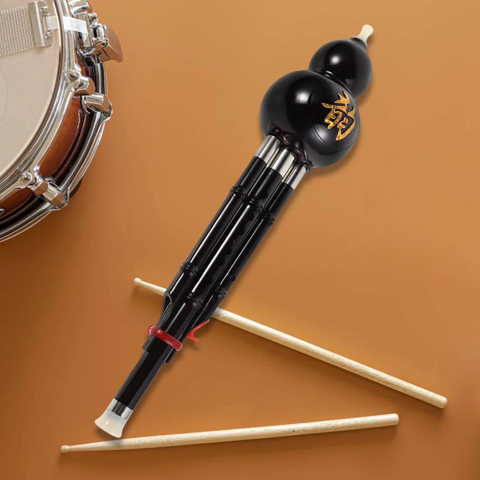 

1pcs Resin Cucurbit Flute Detachable C Key Flute For Beginners Portable Easy Clean Music Ethnic Wind Instrument Travel