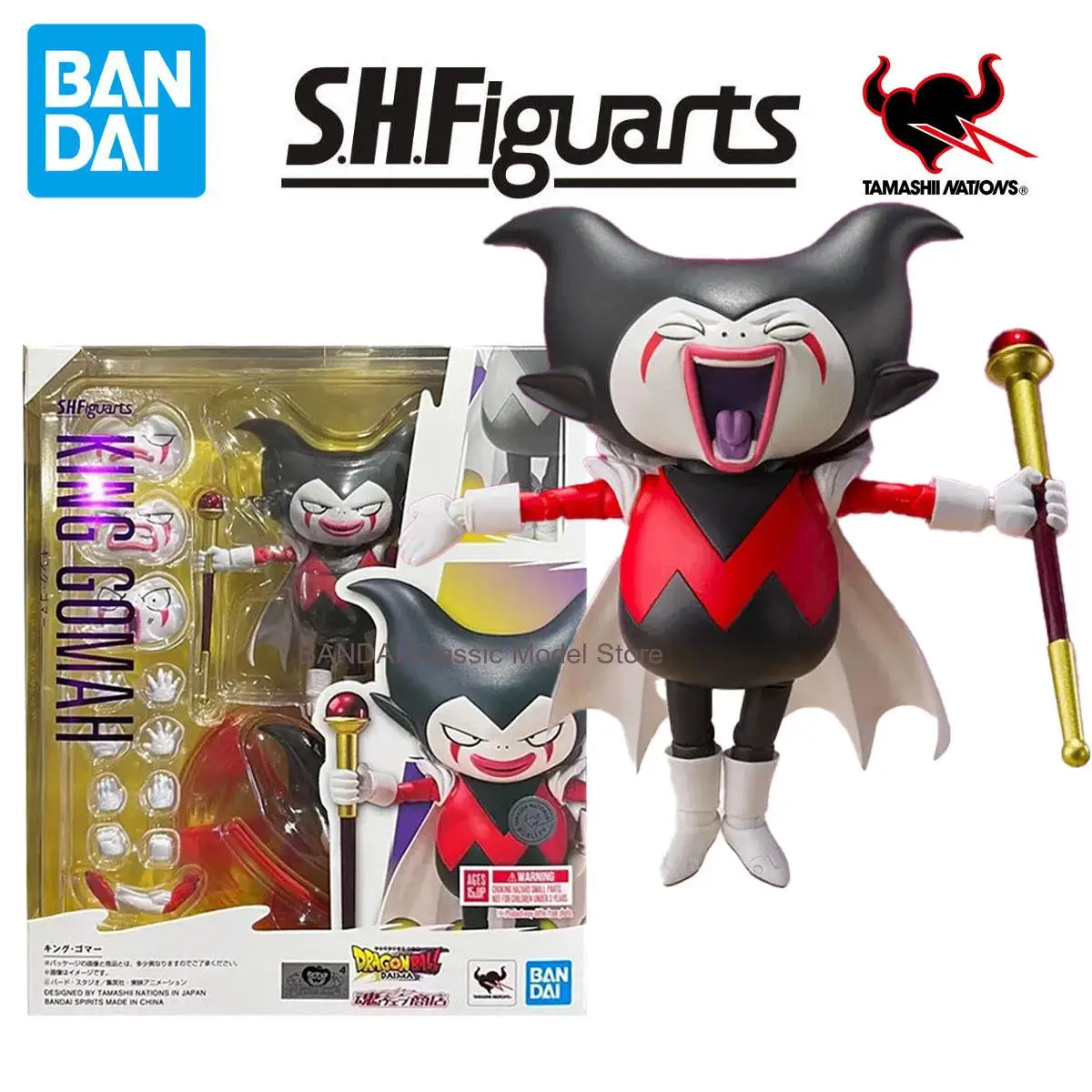 

BANDAI In Stock S.H.Figuarts Dragon Ball Daima Gomah Limited Edition Articulated Joints Collectible Model Assemble Model Kit New