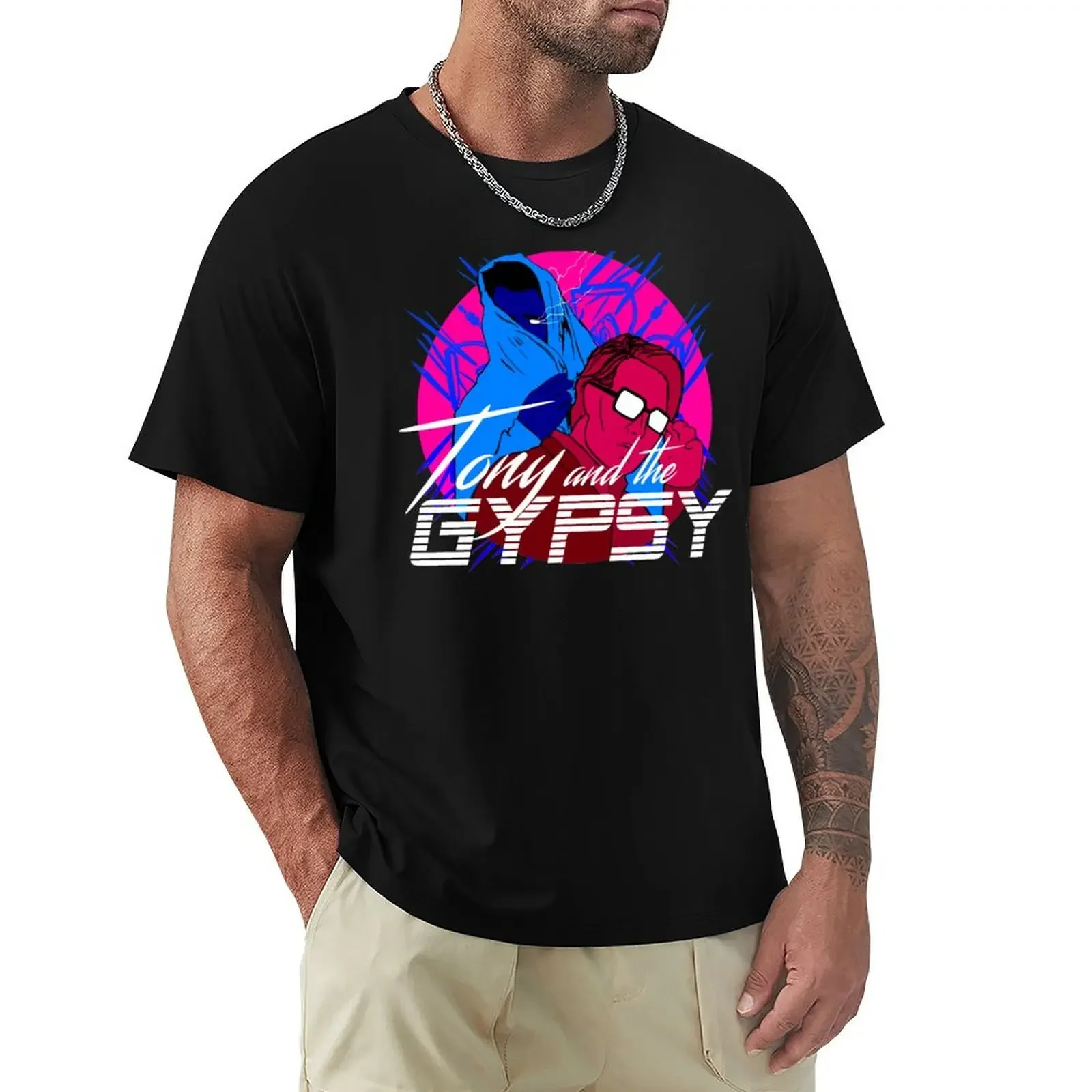 

Tony and the Gypsy T-Shirt graphic t shirts anime figures oversizeds mens graphic t-shirts hip hop