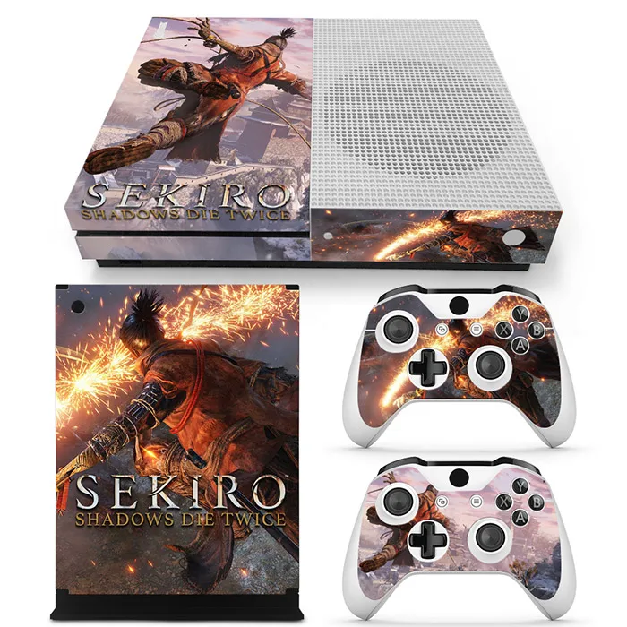 Sekiro-アーチ型のビニールステッカー,スリムな保護カバーカバー,ボックス1 s,コントローラー用カバー,21デザイン