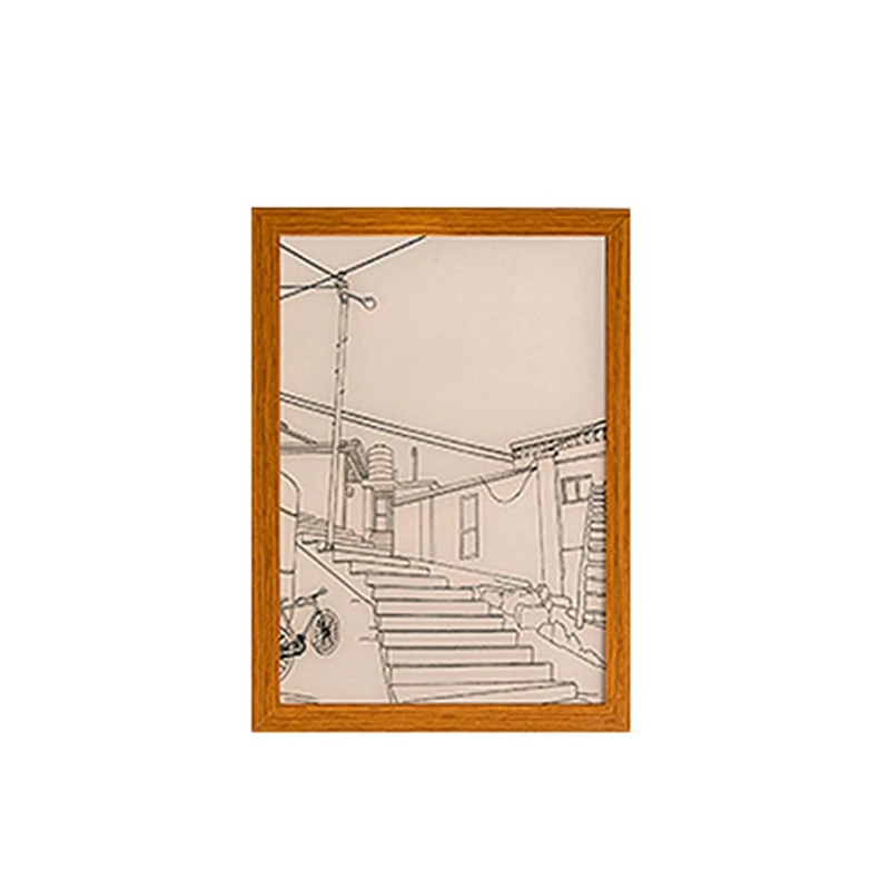 

A01F-LED Painting Light Night Light Artwork Table Night Lamp For Living Room Bedroom Decorative Wall Lights Gifts