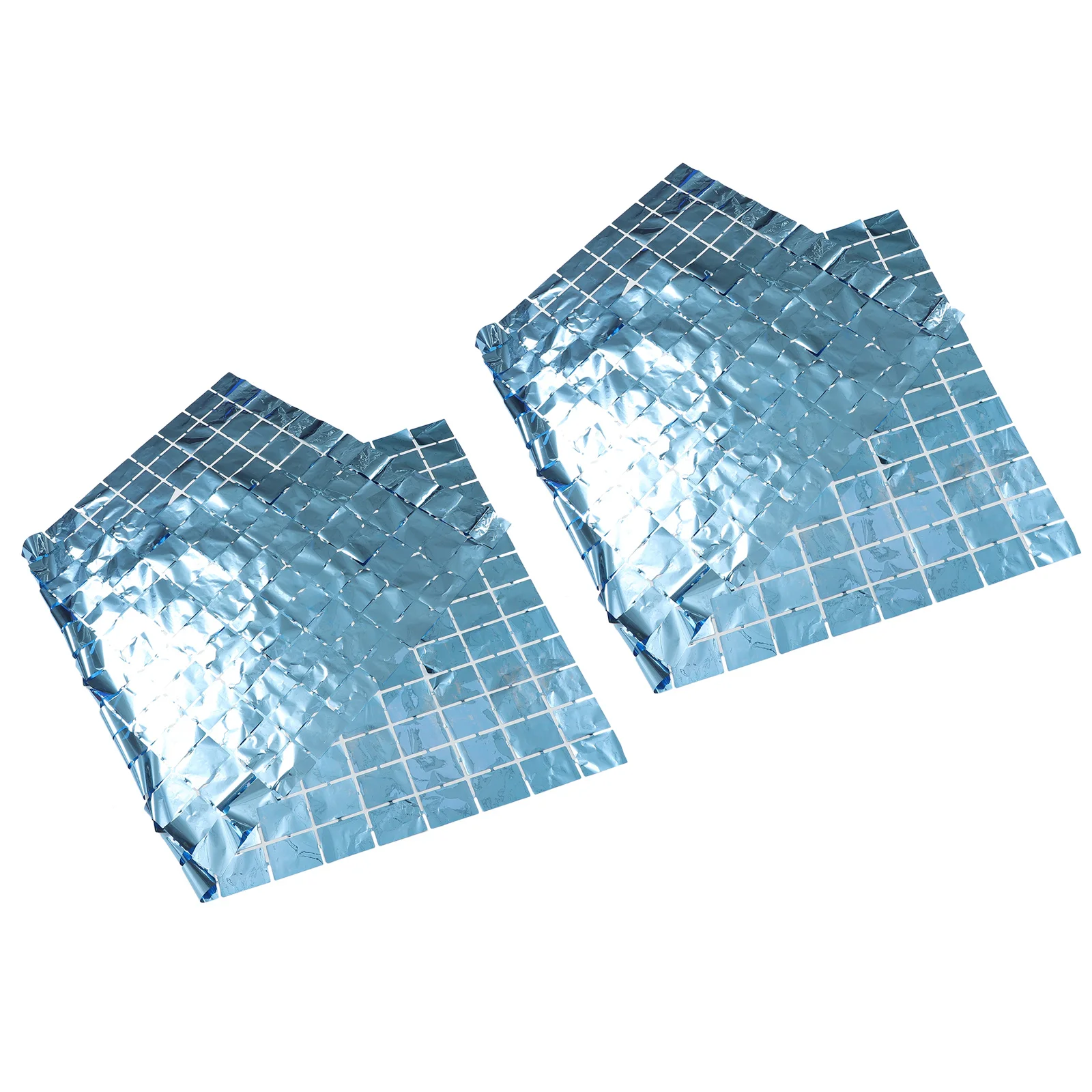 

2Pcs Wall Tinsel Fringe Curtain Doorway Decoration Foil Fringe Curtains for Graduation Bridal Show Balloons Confetti Decor