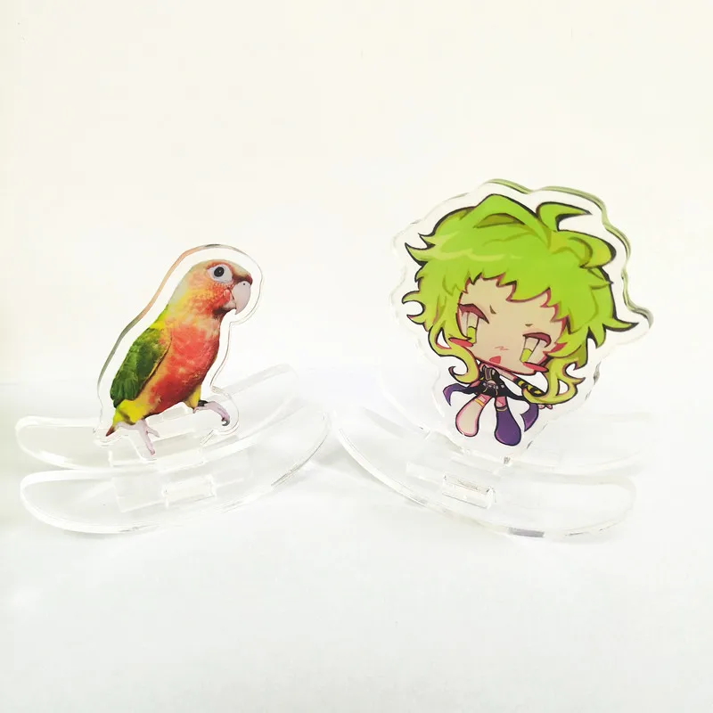 Custom Funny Rocking Stand Acrylic Cute Pet Star Anime Figures Standee Cartoon Cosplay Standing For Car Desk Decor Accessories