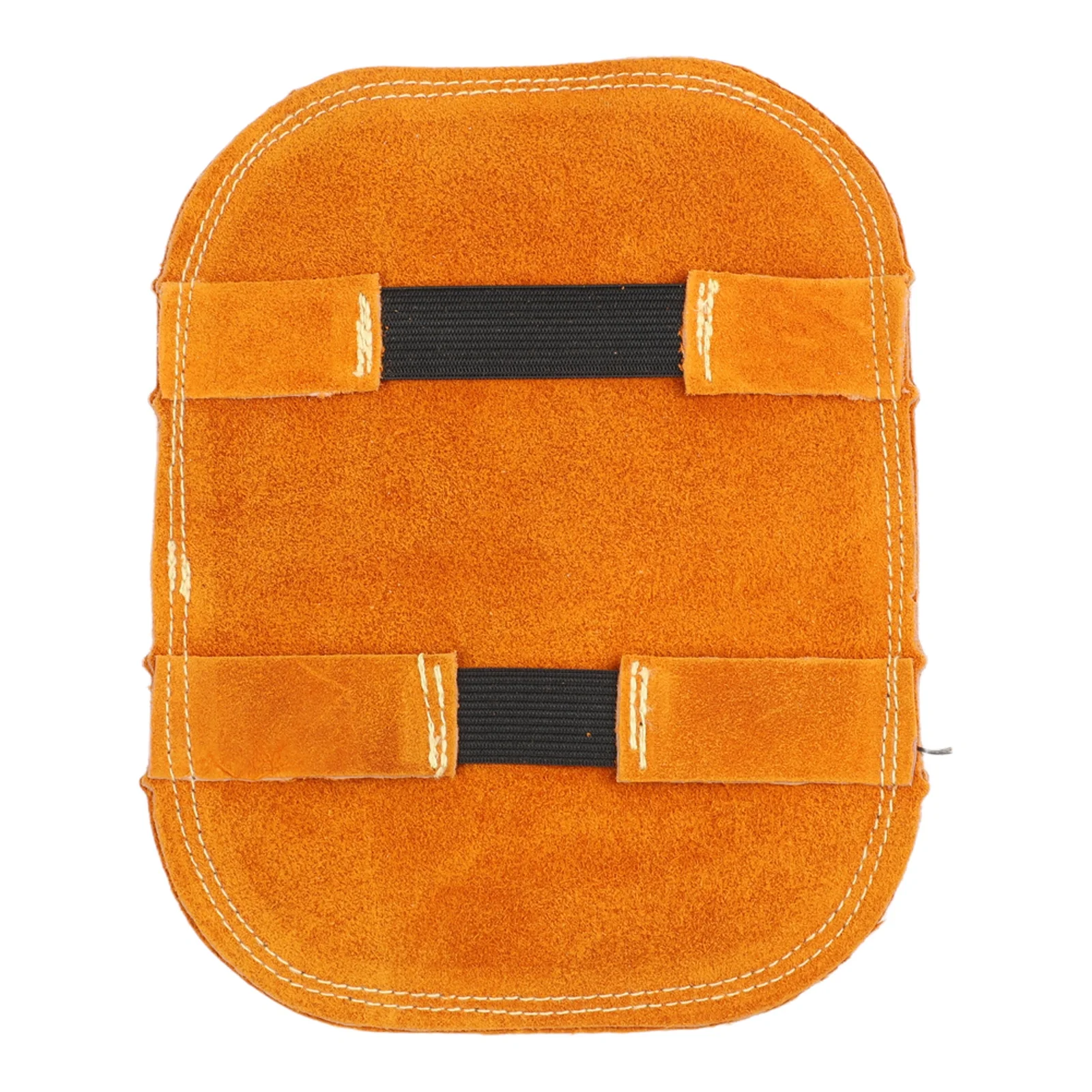 Heat resistant welding shield for hand safety of double sided cowhide and aluminum foil with scalding protection