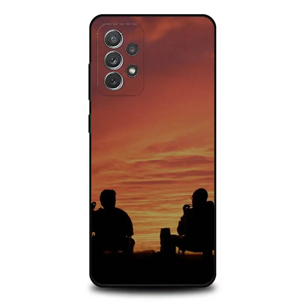 حافظة هاتف سيئة لكسر الدراما التلفزيونية لهاتف سامسونج S25، S24، S21، S22، S23، S30، Ultra، S20، Plus، Fe، Lite، Note، 10,9,5G غطاء أسود #6