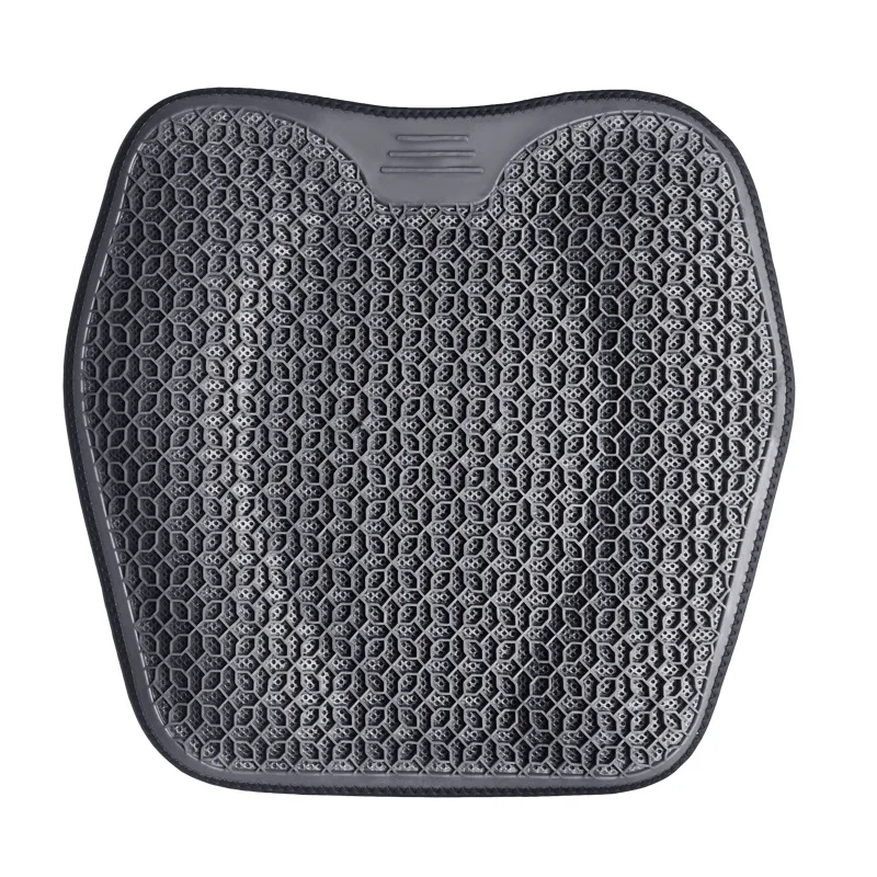 Gel Seat Cushion Car Honeycomb Chair Cushion Office Sedentary Chair Summer Breathable Egg Seat Cushion Silicone Cooling Cushion