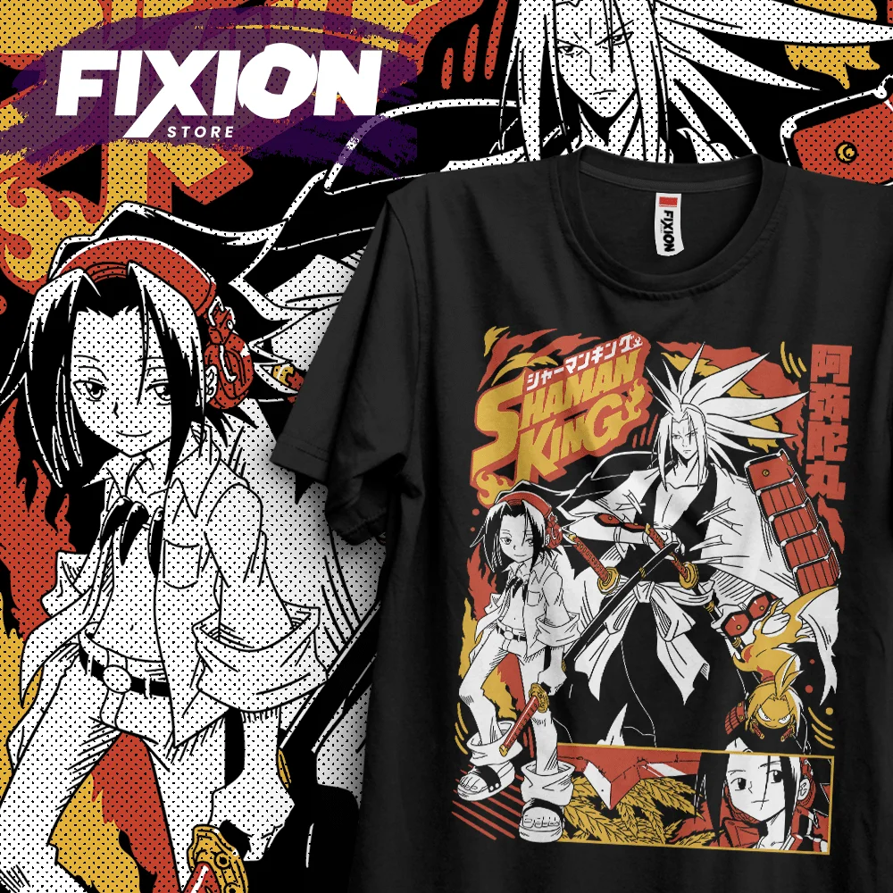 T-shirt For Anime Shaman King – Yoh #J3 [B] Manga Tee