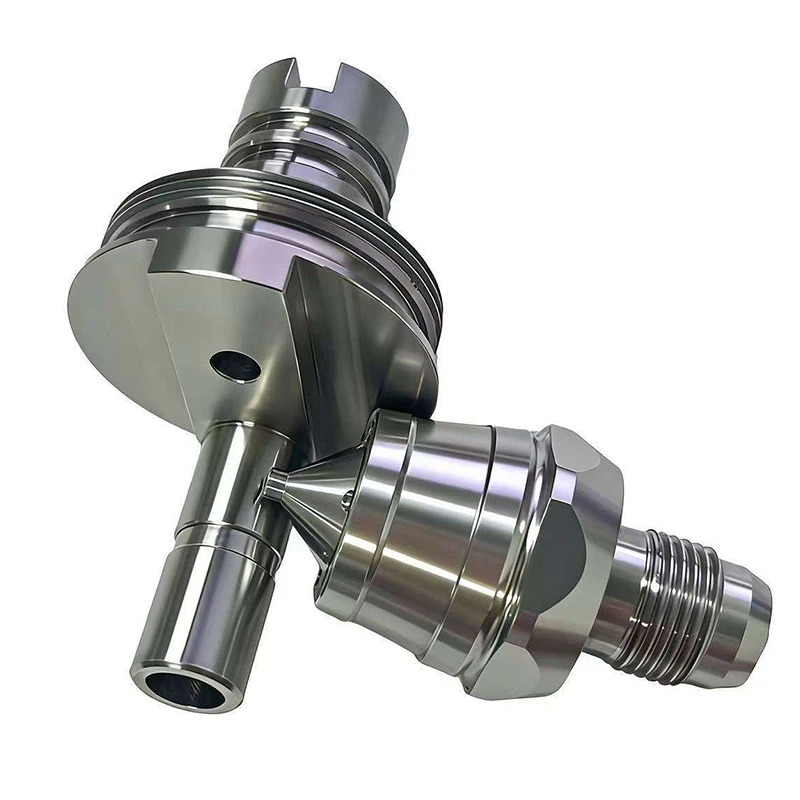 High Precision CNC Turning & Milling Stainless Steel Parts Custom Valve Stem  Nozzle Tip Components for High-Pressure