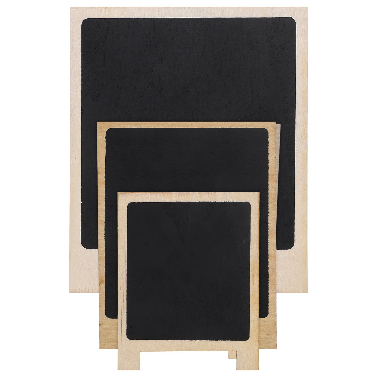 3Pcs Mini Chalkboard Desktop Message Board Erasable Blackboards for Wedding Party Restaurant Decor Mini Chalk Board
