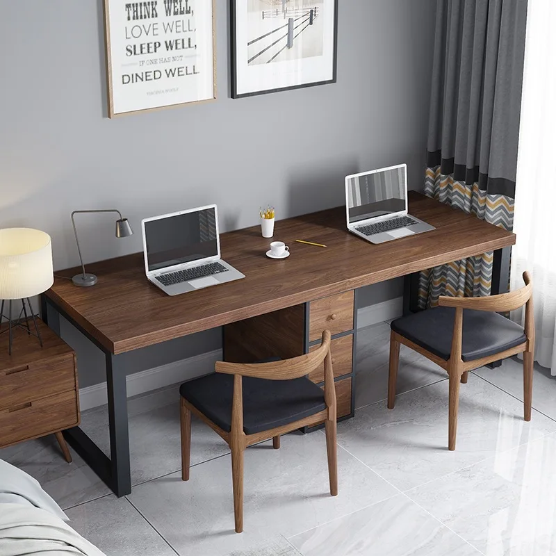 Wooden Computer Desk Desktop Simple Learning Desk Substitute Home Desk Writing