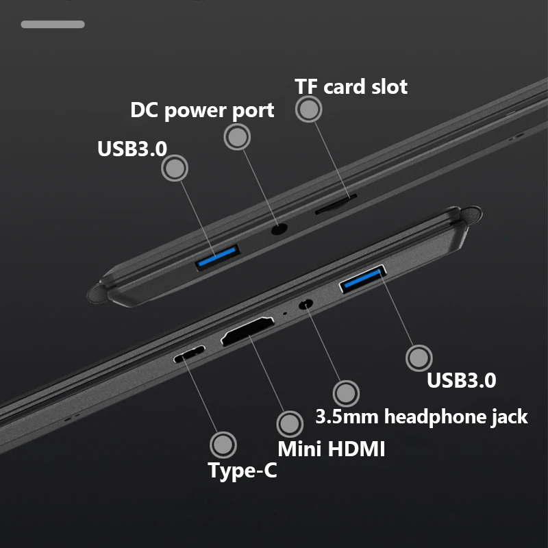 16 Inch N5095 Laptop Computer 12G/16G RAM 1TB SSD Win10 Notebook Gamer RGB Backlit Keyboard Fingerprint Identification 5 Color