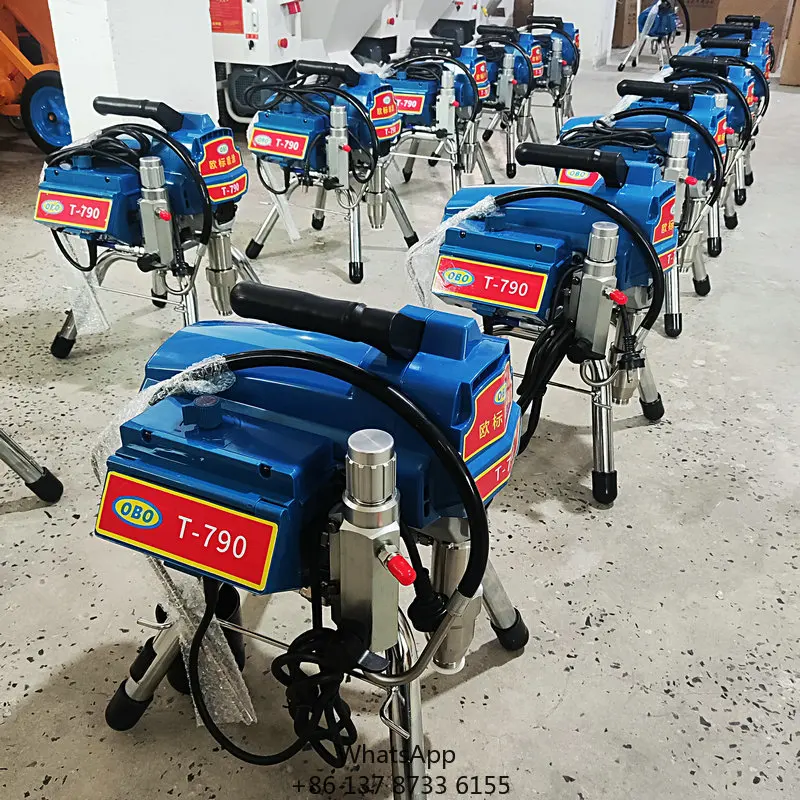 

T-790 Small Portable Electric Airless Painting Machine Hot Selling Factory Direct Paint Sprayers