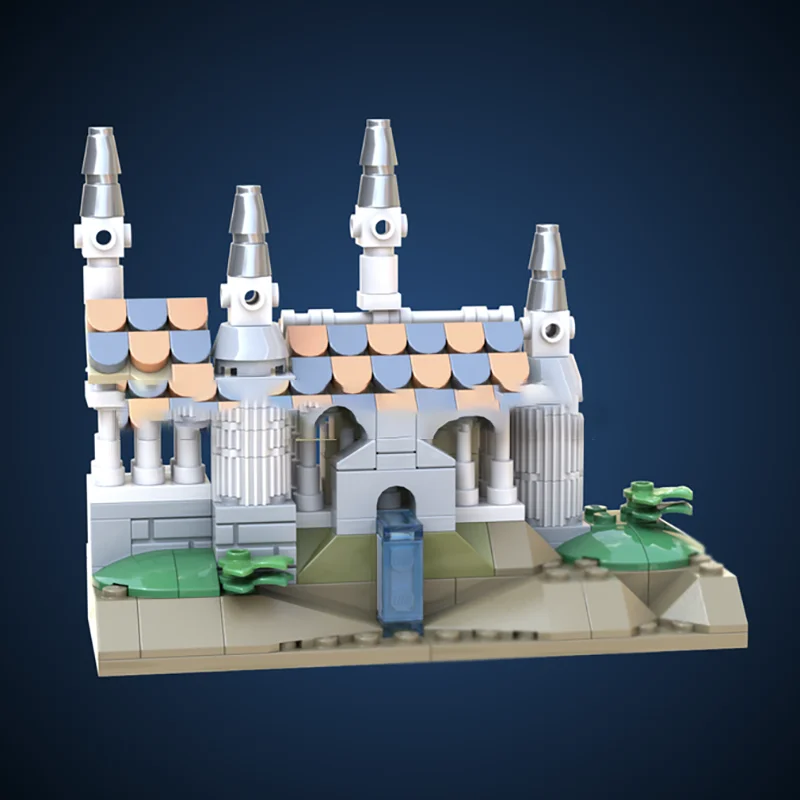 خواتم سحرية نموذج Moc قوالب بناء خريطة وحدات لتكنولوجيا نموذج الأرض الوسطى كتل عيد الميلاد لتقوم بها بنفسك لعبة هدايا البناء #4