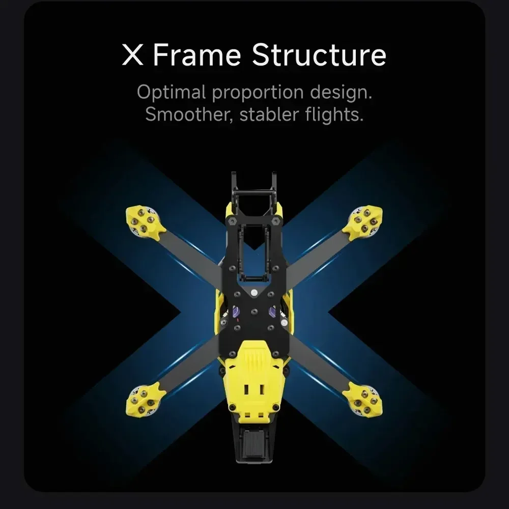 

SpeedyBee Master 3X Modular FPV Racing Drone - O3/O4 Pro HD Digital VTX | Lightweight Durable Frame for Freestyle & Racing