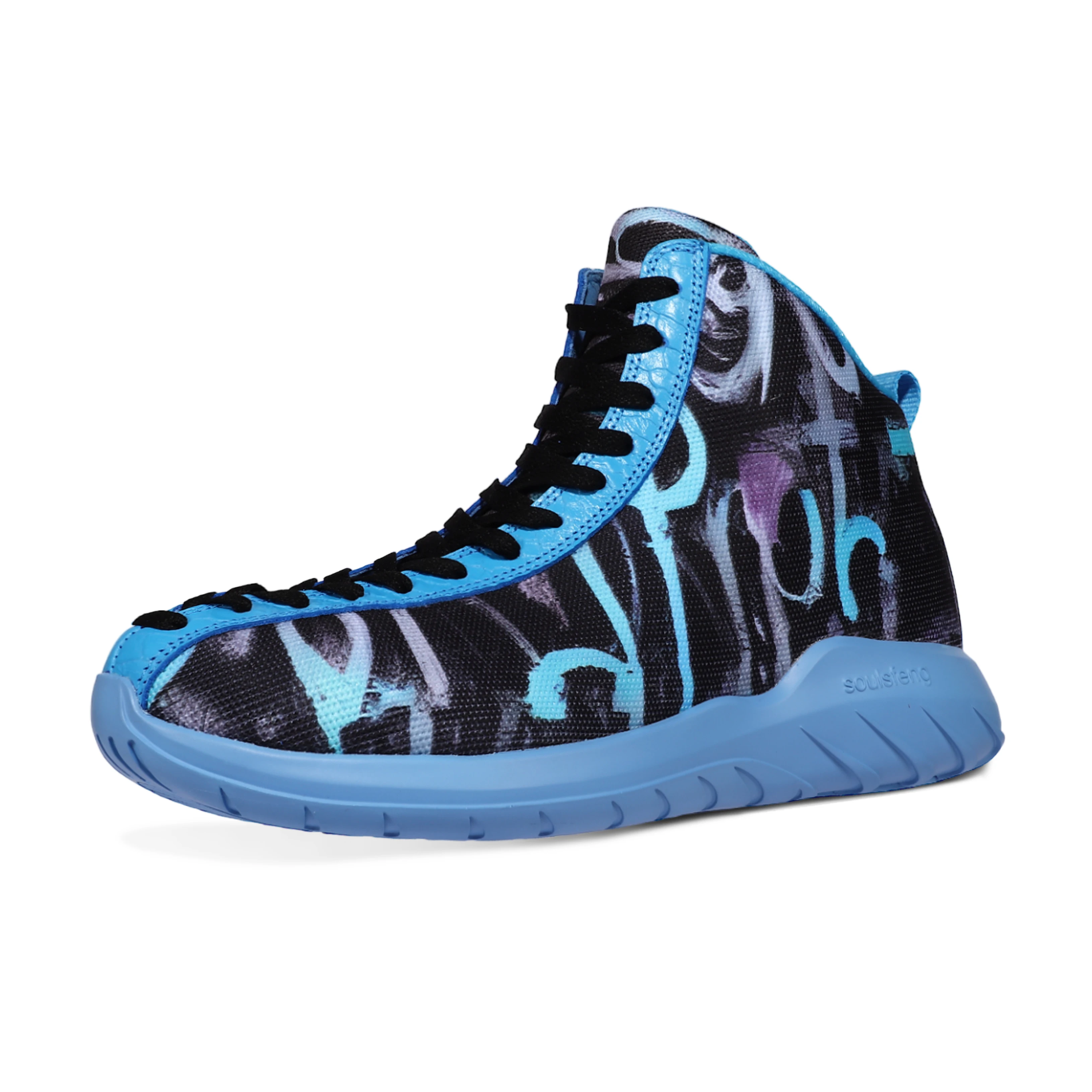 Night Hawk Graffiti Blue Sneaker For Men Original Women Sports Shoes Man Basket Shoes