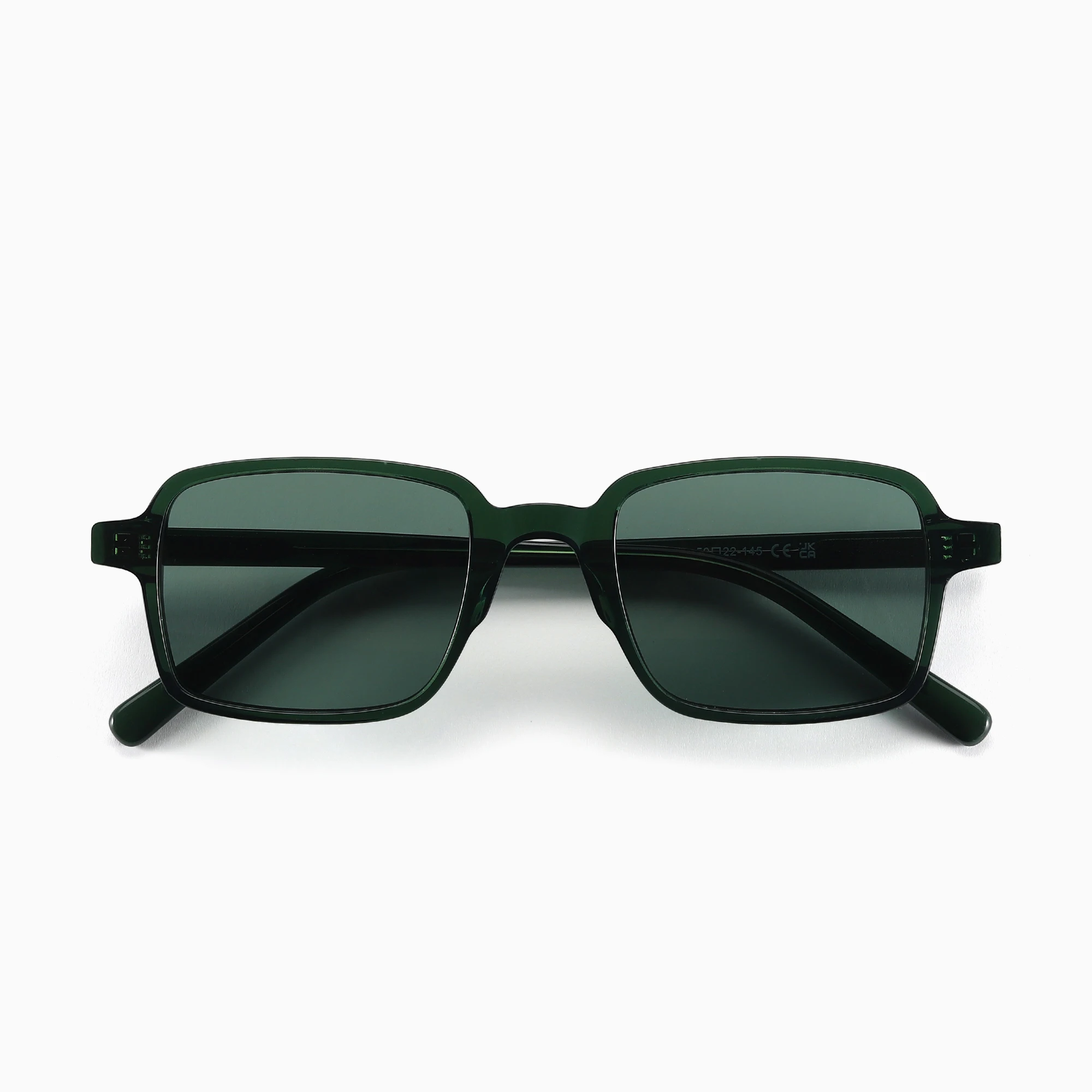 Unisex UV400 Rectangle Sunglasses Custom Logo Eco-Friendly Bio Acetate Sunglasses