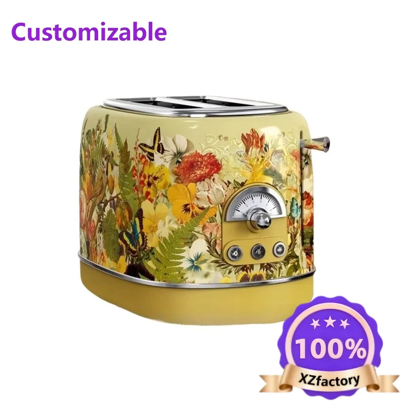 Factory Direct 2026 Top Tostadora Retro, nueva tostadora de sándwich automática de doble cara para hornear multifunción para el