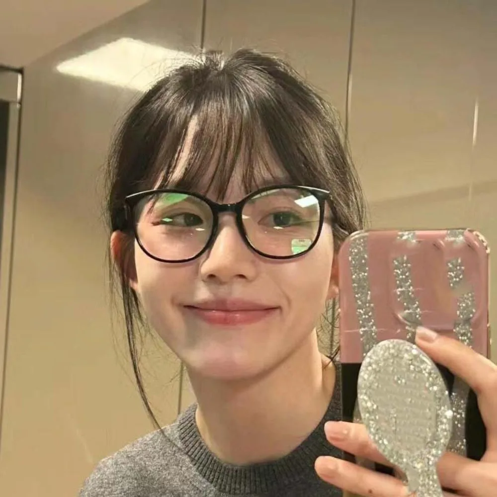 

Transparent Anti Blu-ray Glasses PC Versatile Unisex Plain Eyewear Waterproof Lightweight Gradient Frame Glasses Student