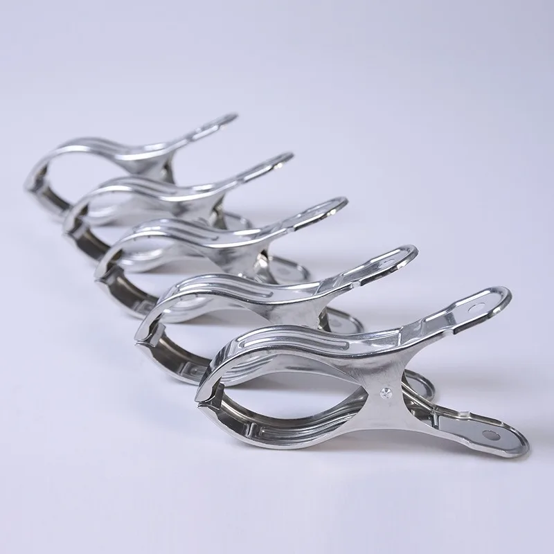 Stainless Steel Windproof Clothes Pegs, Heavy Duty Large Laundry Clips for Drying Quilt Clothing Product Ad
