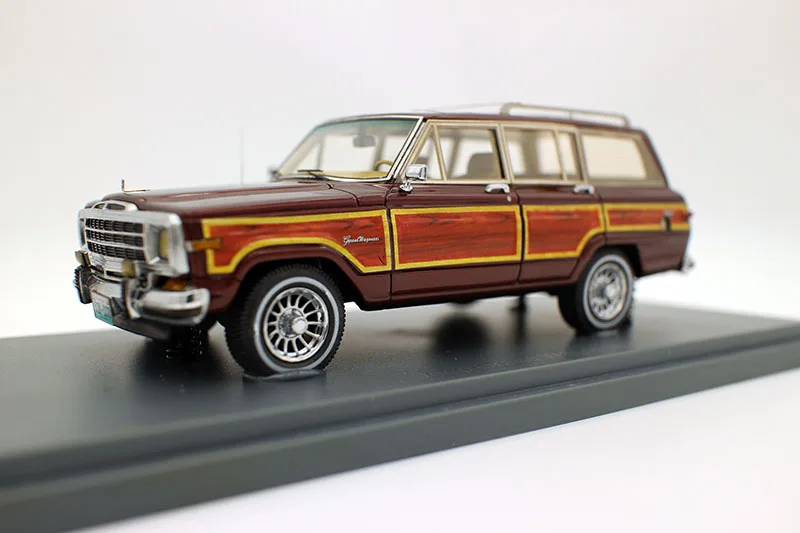 Resin Car Models 1/43 Scale Jeeep Grand Wagoneer For Collection gift