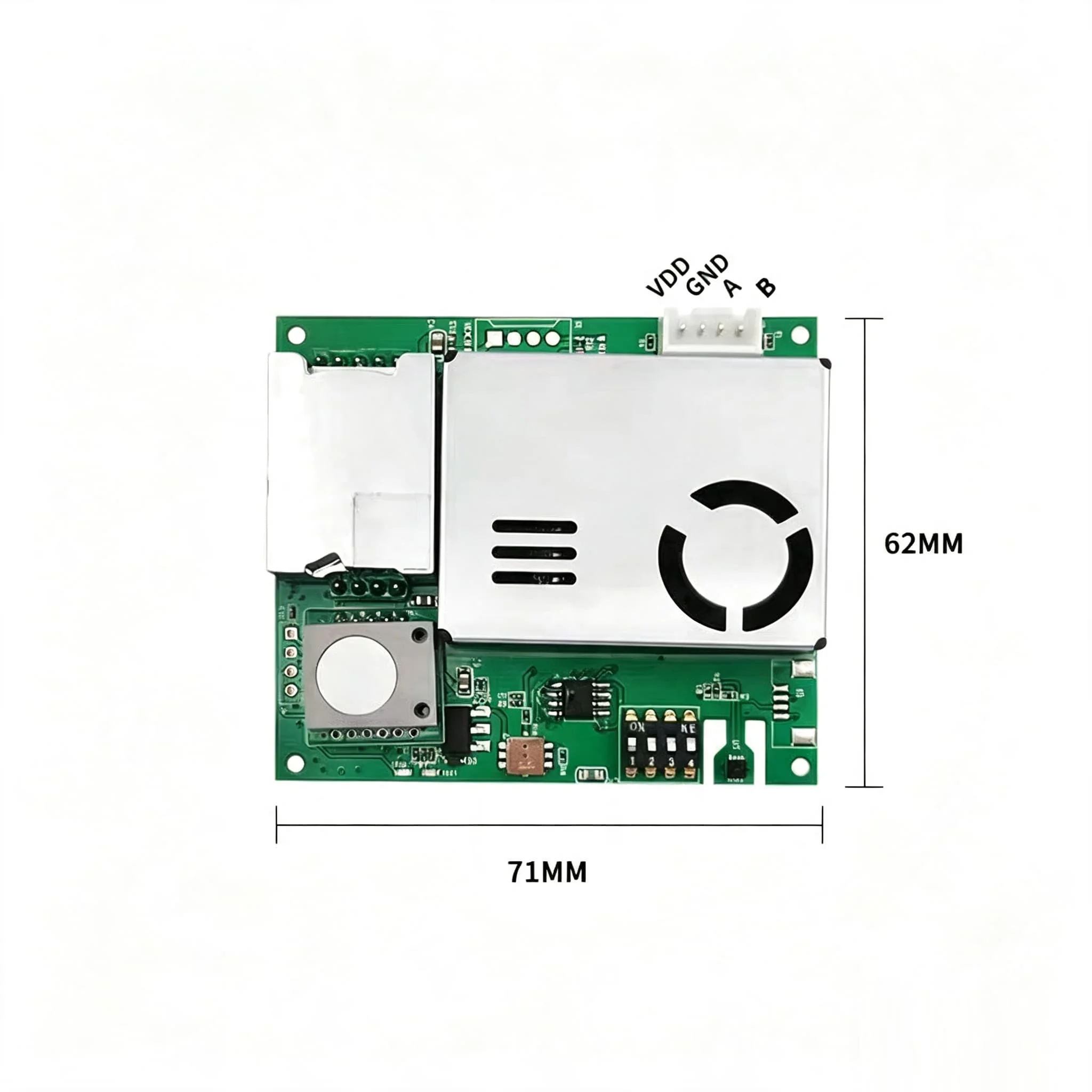 (1PCS) M701 Multi-in-One Sensor Module UART Output for CO2, PM2.5, PM10,CH2O, TVOC, Temperature, Humidity Detection