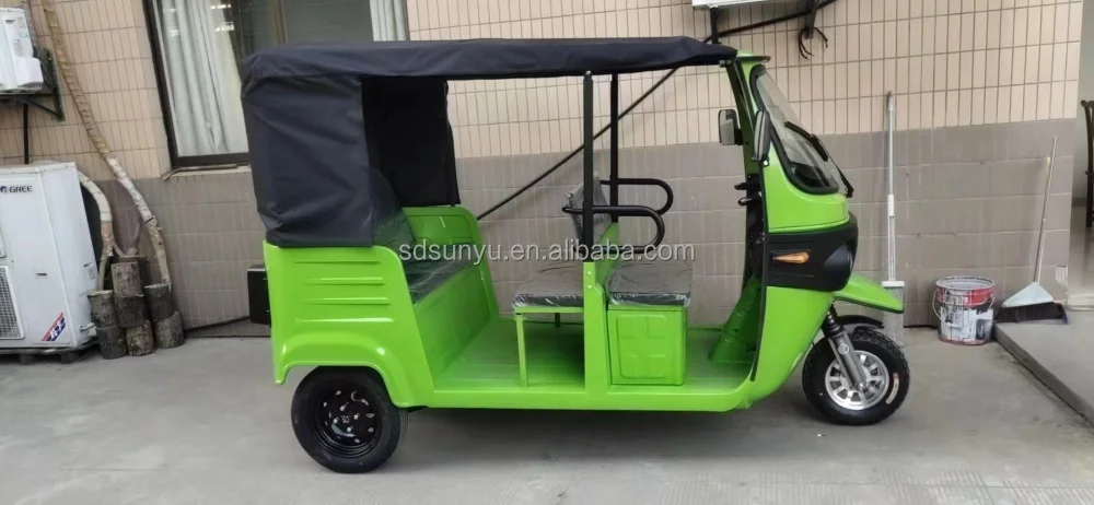 hotselling three wheel passenger electric  tricycle lthium battery long distance new energy car for sale