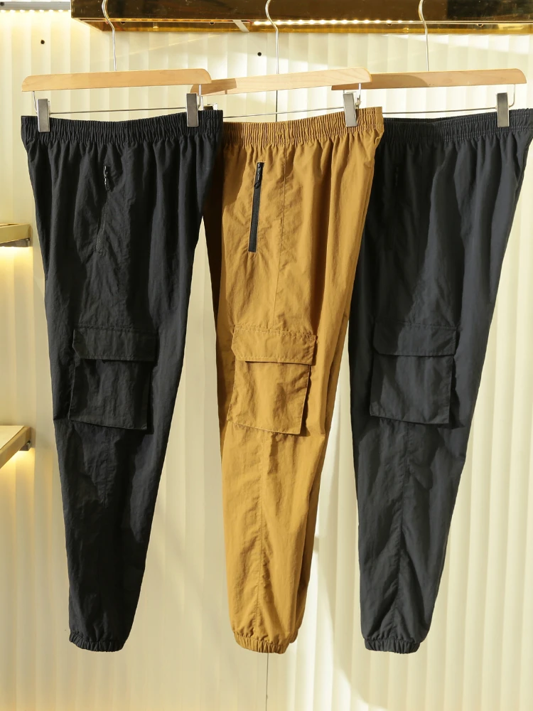 

Men's Outdoor Workwear Multi-ket Casual Long Pants Breathable Moisture-ng Qui-Dry Spring Summer Faion Urban Sle
