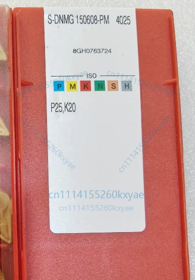 10PCS  Brand new dnmg150608-pm 4025, the actual product is as shown in the picture