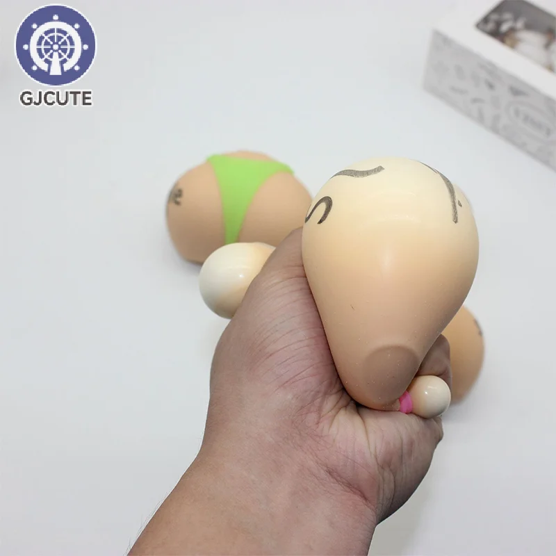 Funny Buttocks Shaped Stress Ball Squishy Relief Squeeze Balls Antistress Toys For Kids And Adults Decompression Relax Toy Jok