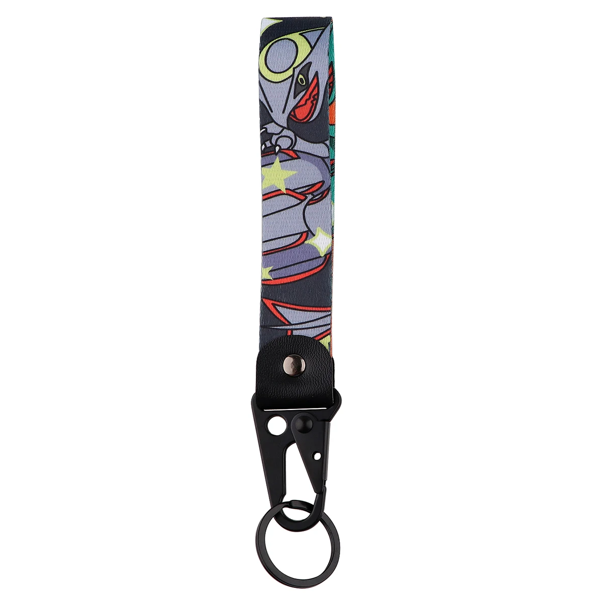 Cute Gengar Key Chain, Anime Game Lanyard
