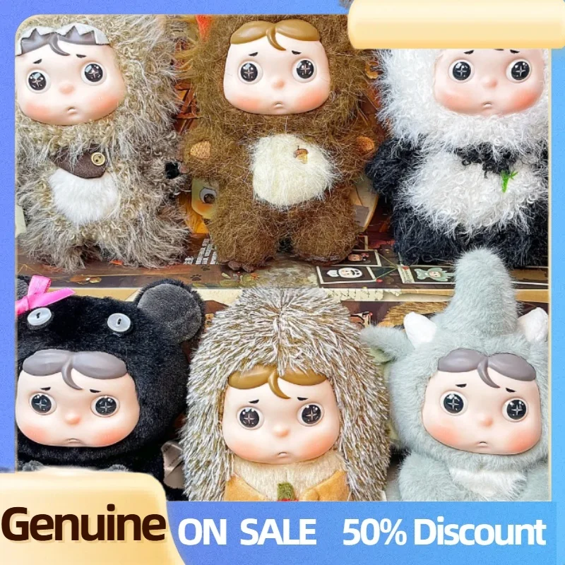 

New Genuine Hyeone Daidai Forgotten Animal City Series Vinyl Plush Blind Box Trendy Toy Ornament Mystery Box Kid Birthday Gift
