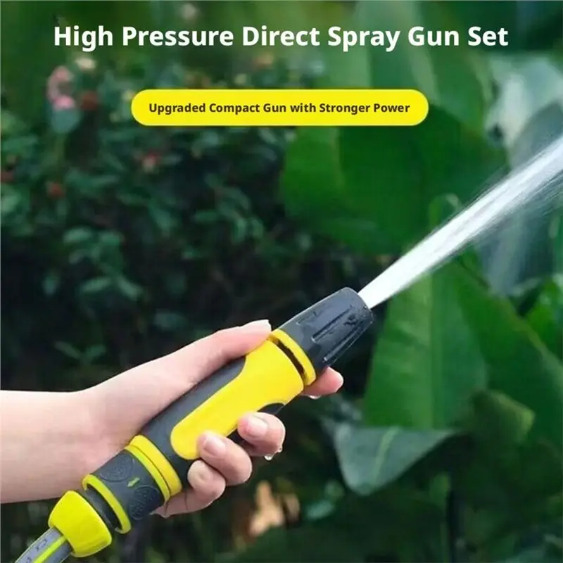 AWAH Spray Water Gun High Pressure Spray Water Gun Washing Garden Watering Hose Nozzle Sprinkler
