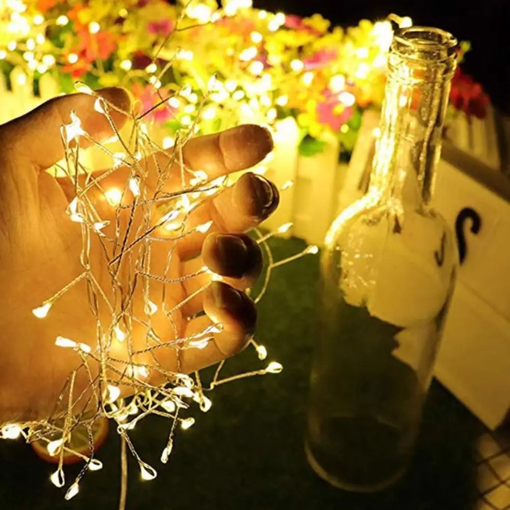 Warm /White/Colorful USB LED String Lights Energy Efficient Dimmable Fairy Lights Waterproof Small Colored