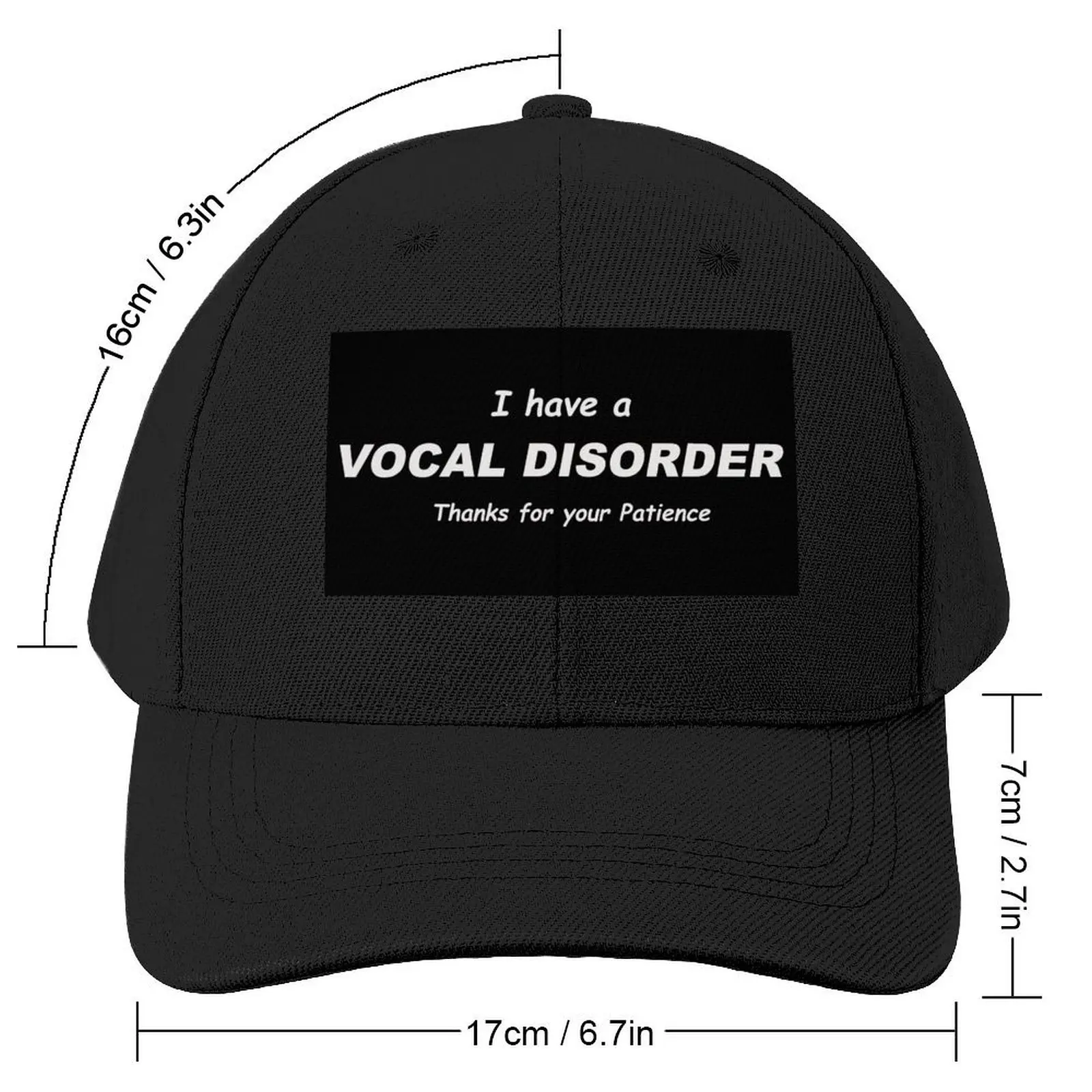 Vocal Disorder Notification Baseball Cap Sunscreen Gentleman Hat Luxury Brand Fluffy Hat Caps Women Men's