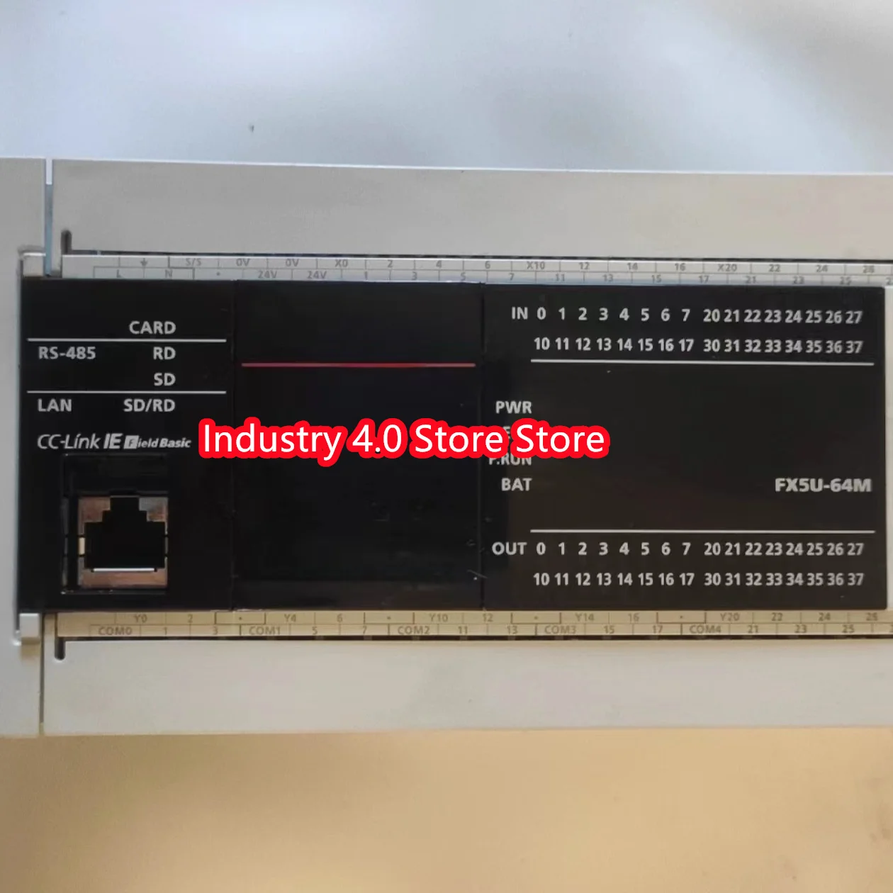 Módulo original do PLC, no estoque, FX5U-64MR-DS,FX5U-64MR-ES