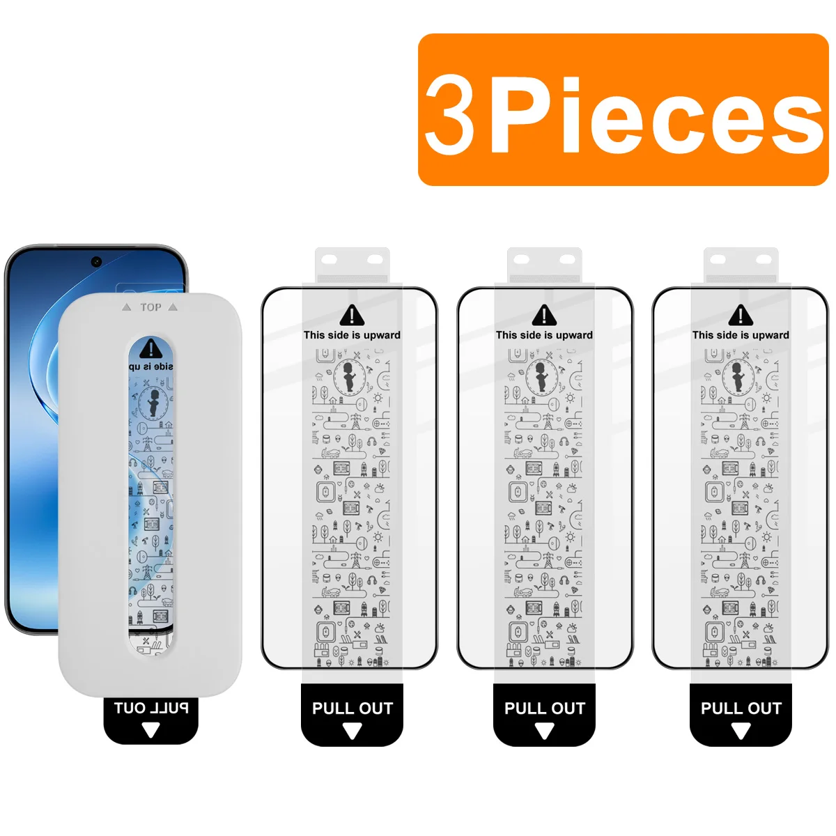 

Tempered Glass for vivo S60 5G Vitality IMAK Pro+ Dust-free Chamber Locator Film Support Fingerprint