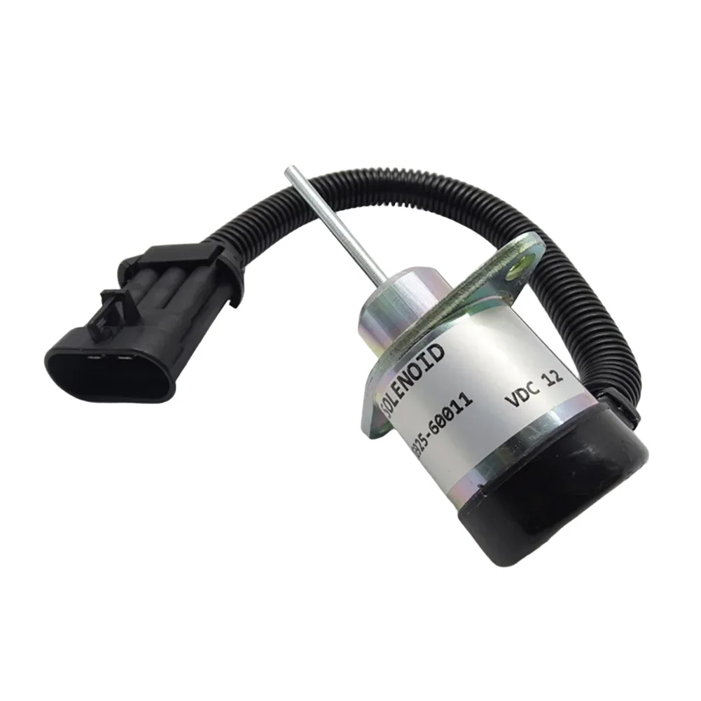 For Bobcat For S185 Skid Steer Replacement Fuel Shutoff Solenoid 12 Volt Part Number For 1G92560011 Standard Size