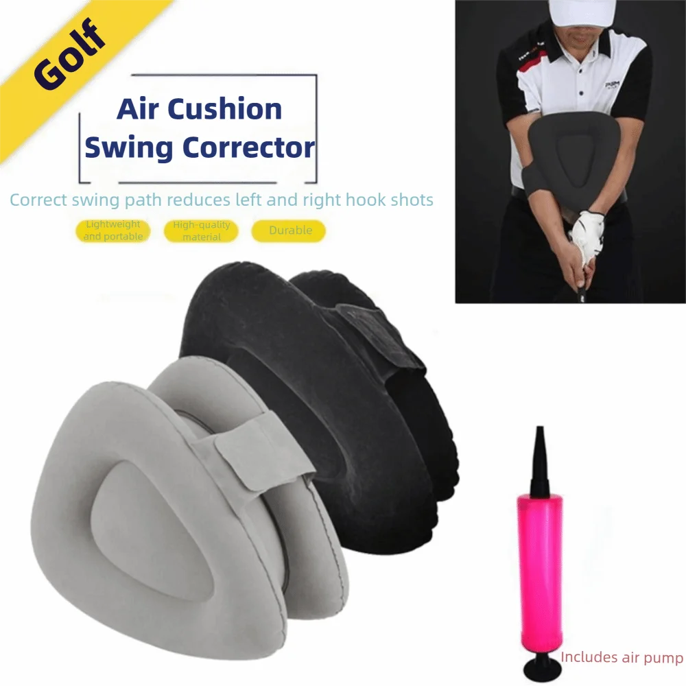 Inflatable Design Golf Swing Training Aids Posture Correction Triangle Shape Golf Practice Trainer Aid Training Aid