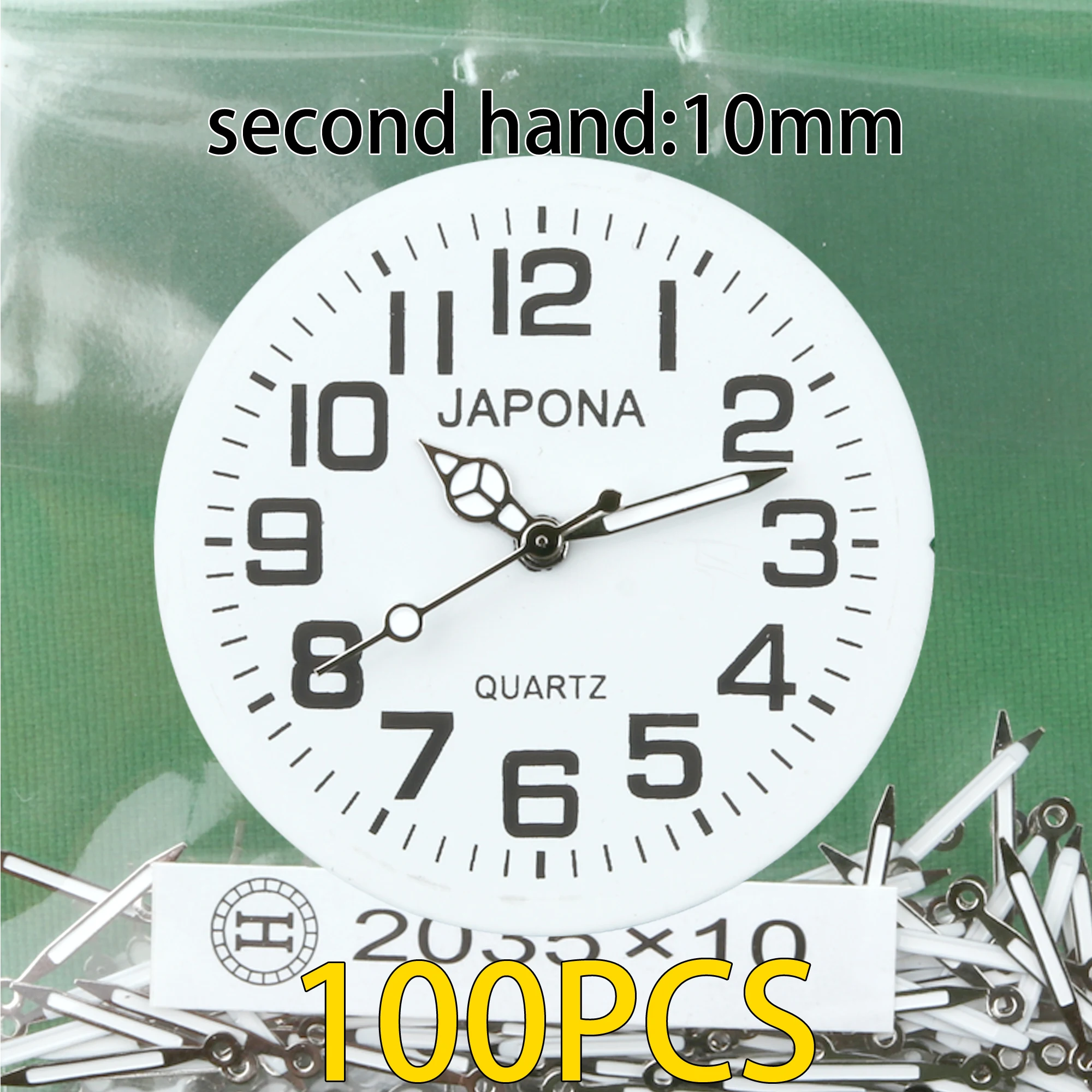 100 sets watch hands white Watch hand Watch pointer 2035 hands PC21 hands sl68 hands VH31 hands 2115 hands VJ42 hands 2315 hands