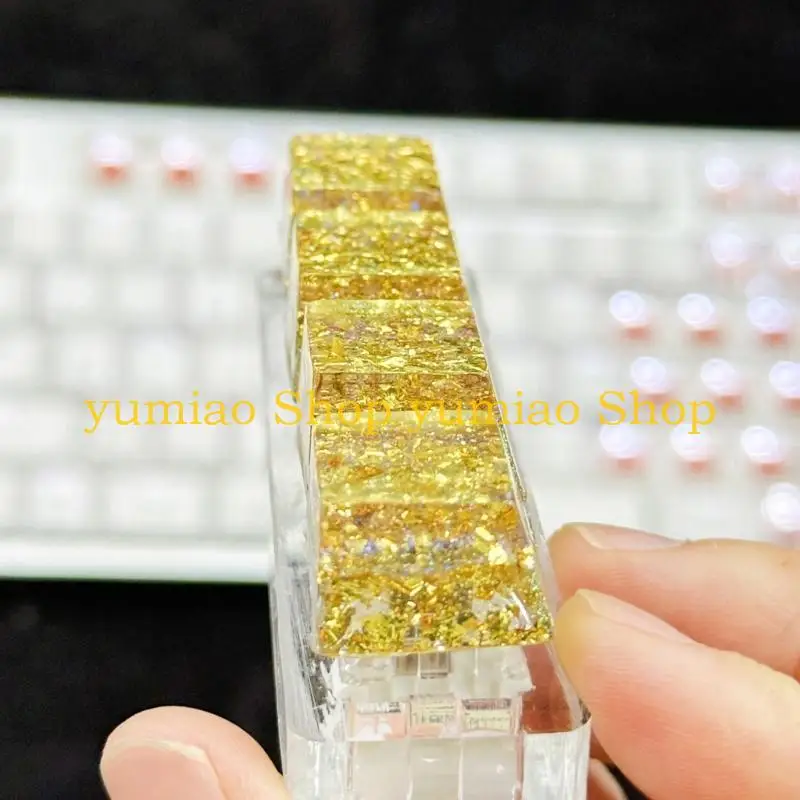 587B Resin Keycap OEM Profile for Mechanical Keyboards Backlights Keycap Translucently Keycap For Game Computer Keycaps 1PC