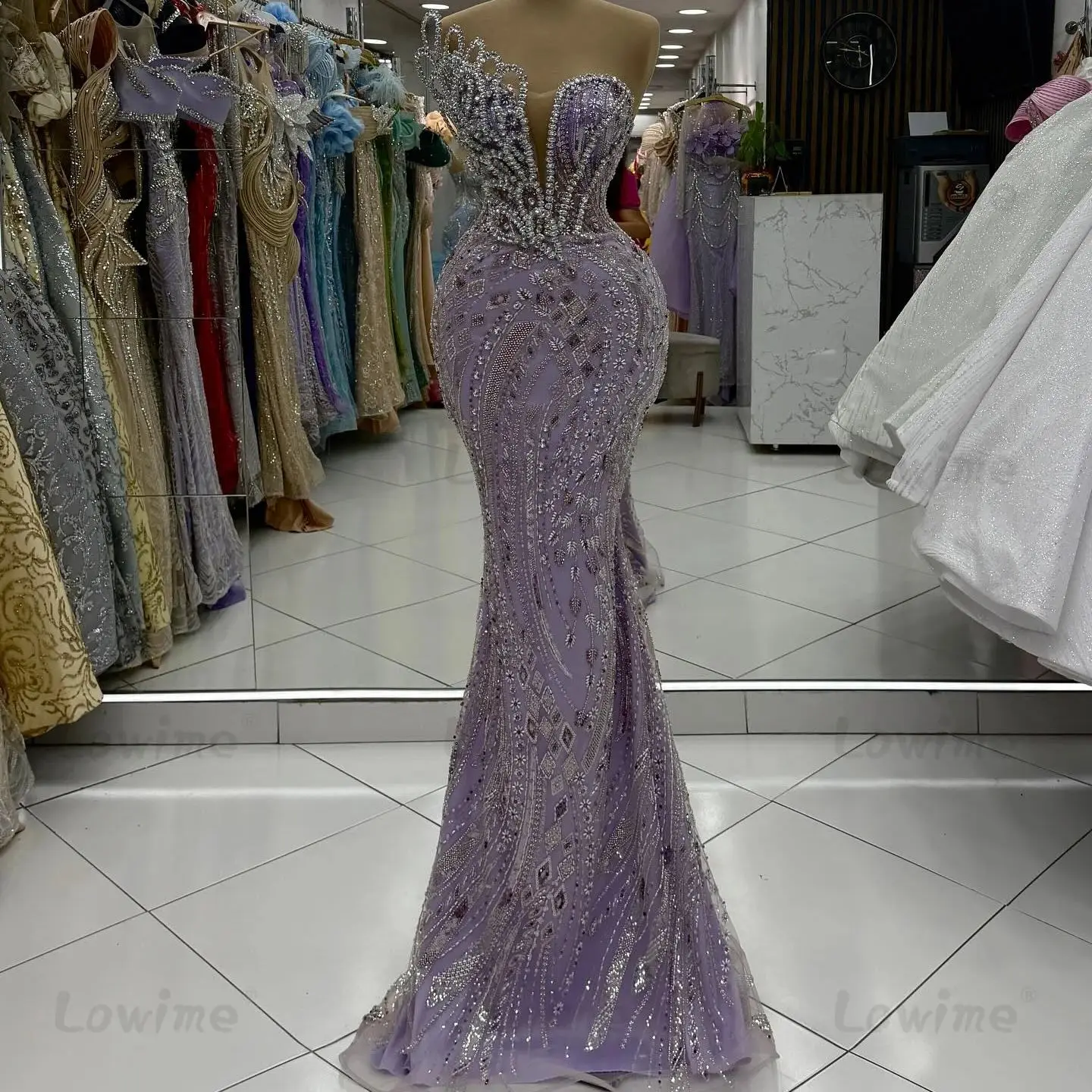 

Фиолетовые вечерние платья по индивидуальному заказу 2025 Vestidos De Gala, расшитые блестками и кристаллами, вечернее платье, свадебные ночные платья, длинное платье для выпускного вечера
