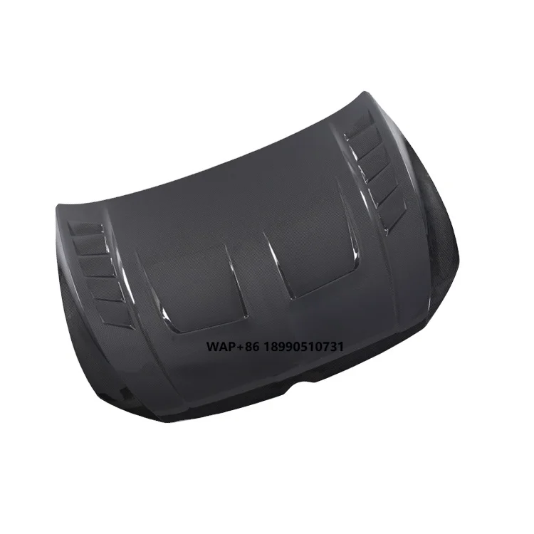 

Ht Style Carbon Fiber Front Engine Vented Hood Bonnet for Vw Golf 8 Gti Mk8 R Line Engine Hood