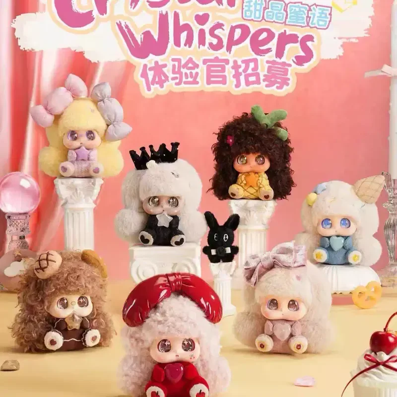 Boneca Micoco Nono Sweet Whisper Blind Box, Boneca de Cristal Natural, Brinquedo da Moda, Pingente de Bolsa, Presente para Adultos, Decoração de Casa