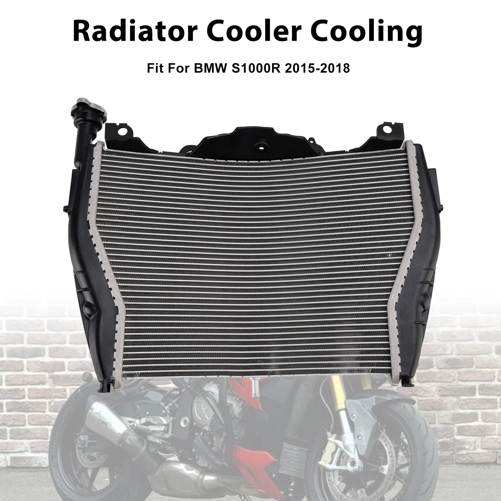 

Алюминиевый радиатор охлаждения двигателя Topteng, подходит для BMW S1000R 2015 2016 2017 2018