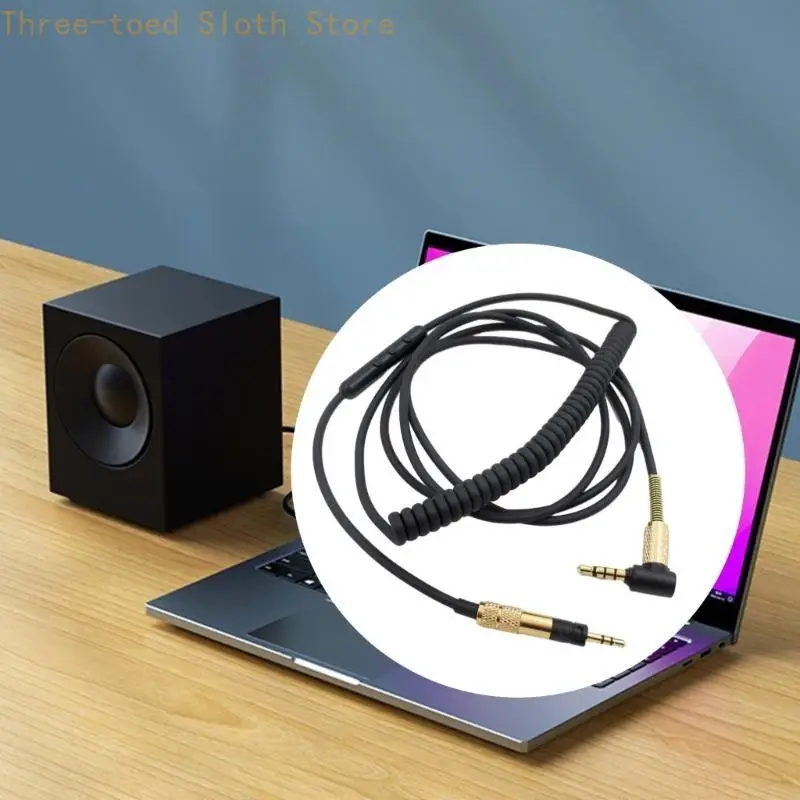 Audiokabel für HD4.30/HD400/HD4.40/HD4.50 Kopfhörerkabel Original vergoldetes Kopfhörerkabel E74A – Detail 3